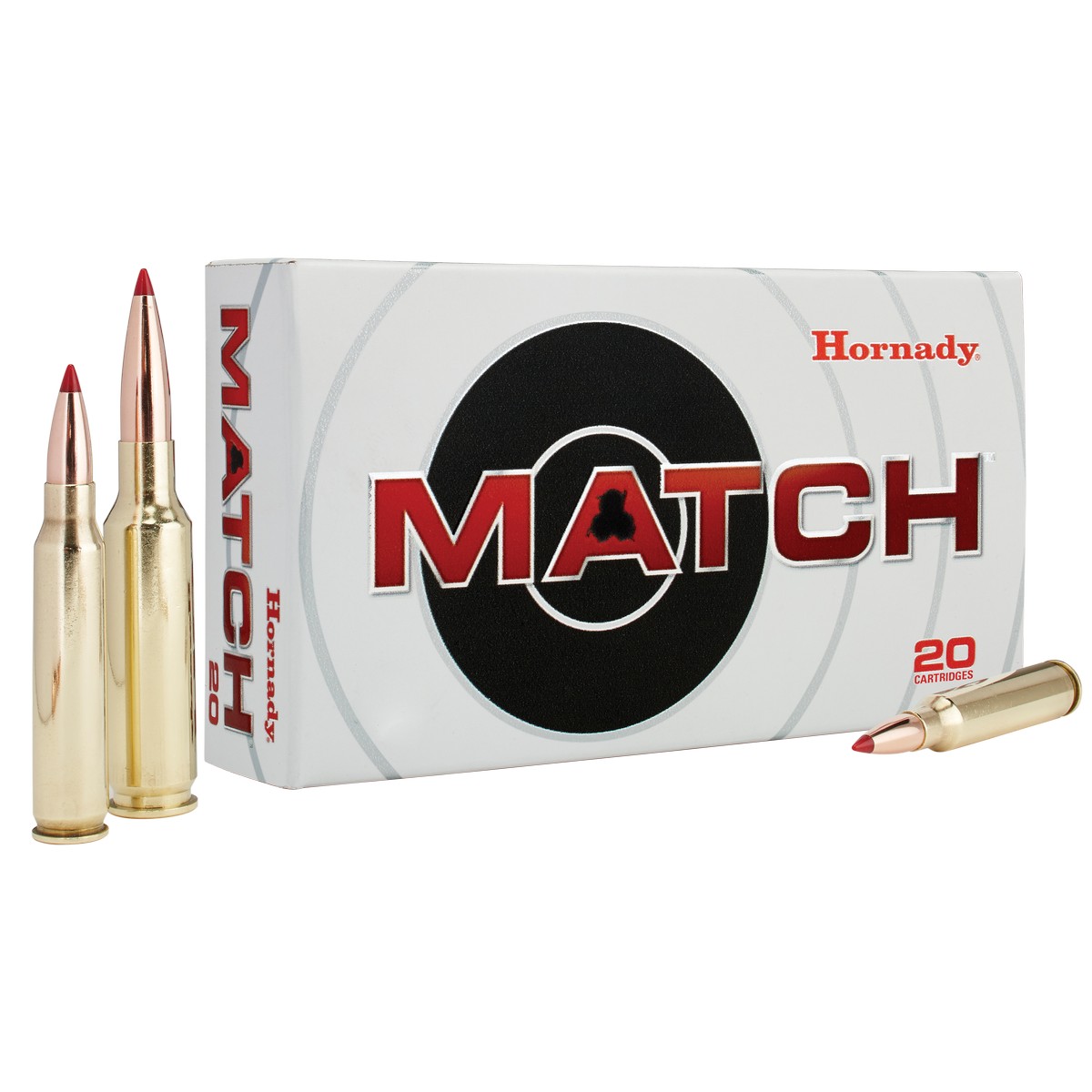 nady Match 308 Win 168 gr Extremely Low Drag-Match 20 Rd Ammo